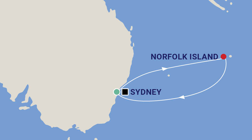 Map of Norfolk tour