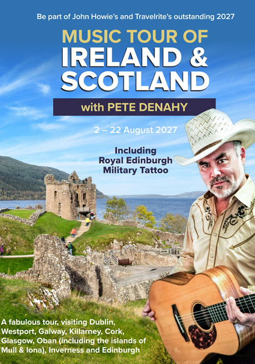 2027 Music Tour of Ireland & Scotland - click to download brochure